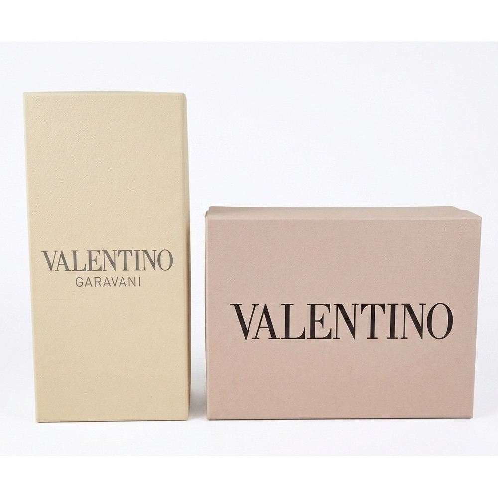 Valentino Garavani Storage Box Set Unisex Beige Good Magnetic Ribbon Logo